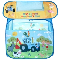 Палатка игровая «Синий трактор» 83х80х105 см, в сумке Палатка игровая «Синий трактор» 83х80х105 см, в сумке