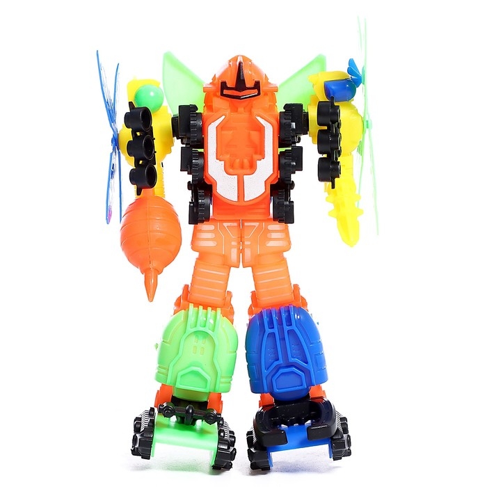 Набор роботов «Насекомые», 5 трансформеров, собираются в 1 робота Набор роботов «Насекомые», 5 трансформеров, собираются в 1 робота