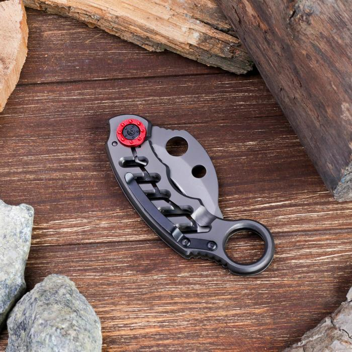 Нож-керамбит Нож-керамбит "Гладиатор" 19см, клинок 70мм/1мм, с кольцом