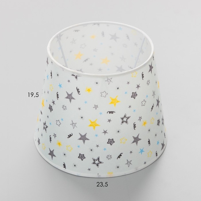 Абажур универсальный "Звезды"  Е27/Е14 24х24х19см