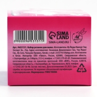 Резинки для волос &laquo;Махрушка&raquo;, лис, 100 шт, 2 х 2 х 0.4 см