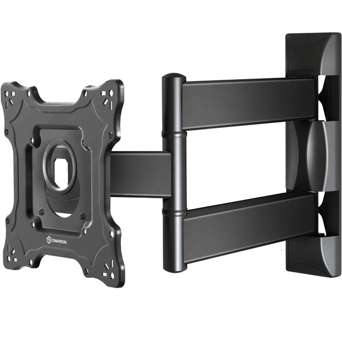 Кронштейн ONKRON M4S, для ТВ, наклонно-поворотный, 17 Кронштейн ONKRON M4S, для ТВ, наклонно-поворотный, 17"-43", 55 - 500 мм от стены, черный