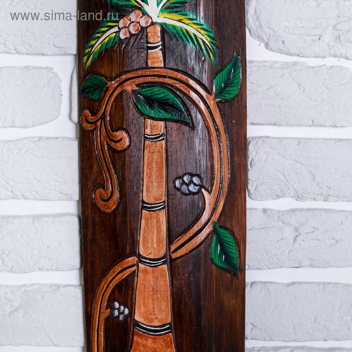 Маска дерево "Джунгли" 100х17х3,5 см