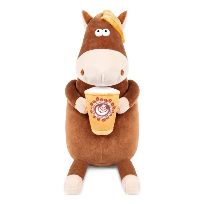 Мягкая игрушка &laquo;Коняш Кофемэн&raquo;, 22 см