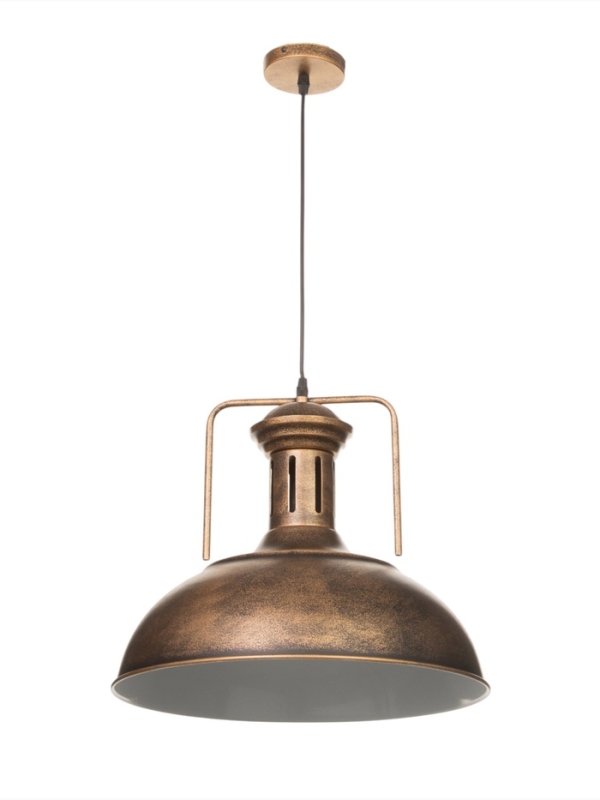 Светильник William 1х40Вт Е27 пр-1м золото/черный 40х40х35см