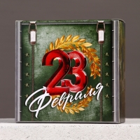 Подарочный набор ЧИСТОЕ СЧАСТЬЕ «23 февраля: Стратегический запас», гель для душа и мочалка для тела, 100 мл Подарочный набор ЧИСТОЕ СЧАСТЬЕ «23 февраля: Стратегический запас», гель для душа и мочалка для тела, 100 мл