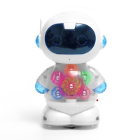 Музыкальный робот «Робби», русская озвучка, танцует, свет Музыкальный робот «Робби», русская озвучка, танцует, свет