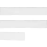 Плоский шнур Cord M, белый, 80 см