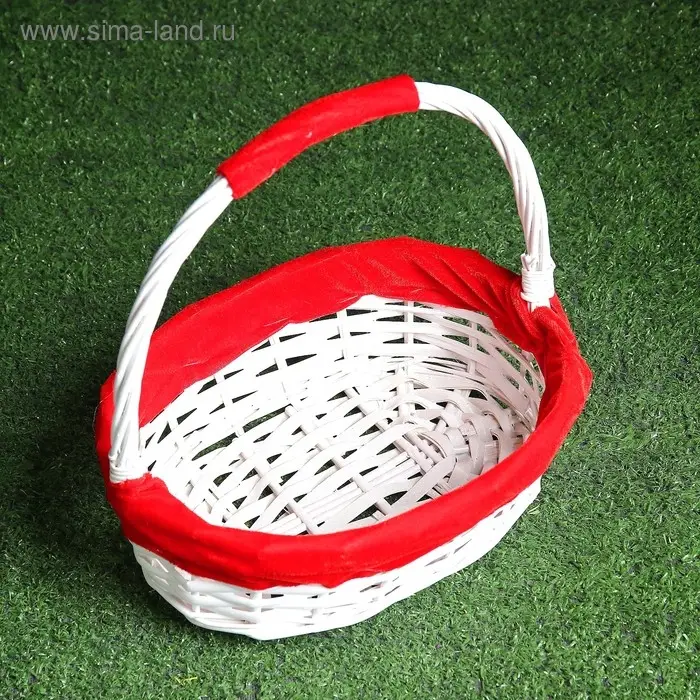 Набор корзин, 3 шт, 38&times;30&times;15/38 см, 34&times;26&times;12/33 см, 28&times;20&times;9/26 см, ива