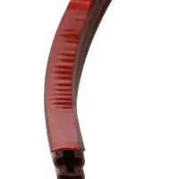 Уплотнитель самоклеящийся ТУНДРА, утеплитель для дверей, 10х12 мм, 6 м.