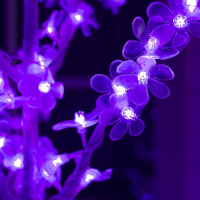 Светодиодное дерево &laquo;Акриловое&raquo; 1.8 м, 768 LED, 220 В, свечение мульти (RGB)