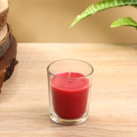 Свеча ароматическая "Candle" 85 гр, клубничный взрыв