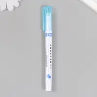 Ручка-печать роликовая для творчества "Штрихпунктирная линия" 13 см