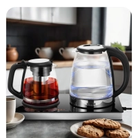 Чайный набор КТ-6737 чайник электрический - 2 л