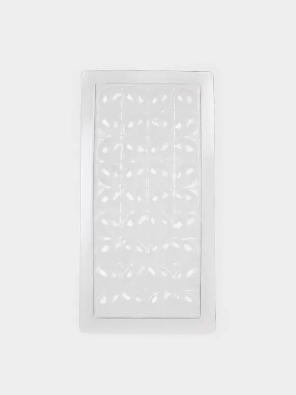 Форма для шоколада &laquo;Лепестки&raquo;, пластик, 20.5&times;10&times;1 см, прозрачная