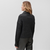 Джемпер женский MINAKU: Casual Collection цвет темный  графит, р-р 50