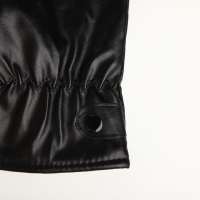 Перчатки женские, безразмерные, с утеплителем, цвет чёрный Перчатки женские, безразмерные, с утеплителем, цвет чёрный