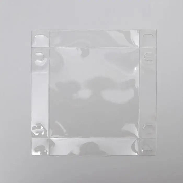 Коробка для кондитерских изделий с пластиковой крышкой &laquo;В ожидании чуда&raquo;, 15 х 15 х 3 см