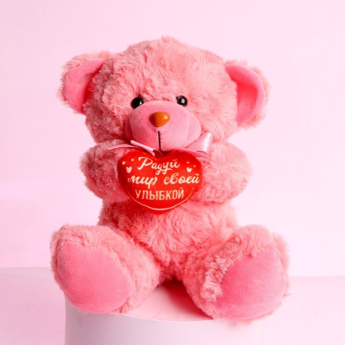 Мягкая игрушка &laquo;Радуй мир своей улыбкой&raquo;, 22 см., МИКС