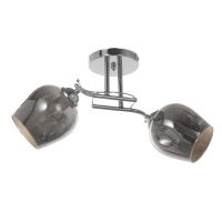 Люстра "Муза" 2х40Вт Е27 хром