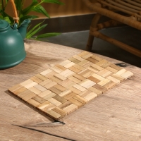 Коврик из тикового дерева, 30х20х0,7 см