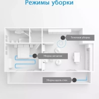Робот-пылесос VCR10W, Wi-Fi, сухая и влажная уборка