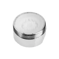 Аэратор ZEIN, наружная резьба, d=24 мм, корпус пластик, сетка металл, хром