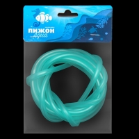 Трубка-шланг для компрессора силиконовая, &Oslash; 4 мм, 3 м, зелёная