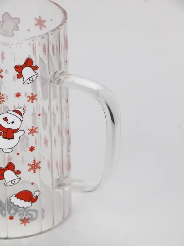 Кружка стеклянная &laquo;Новый год&raquo;, 350 мл