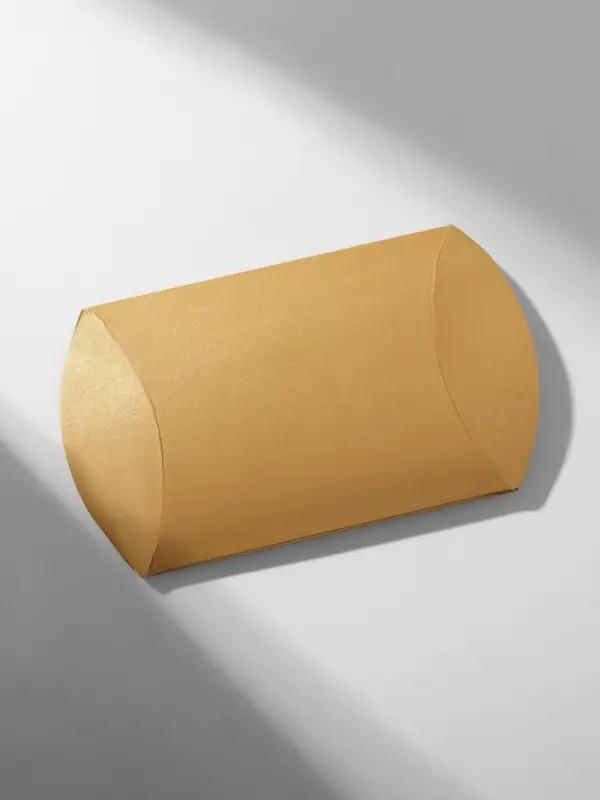 Набор коробочек подарочных складных 12 шт. &laquo;Свёрток&raquo; 12&times;8&times;3, цвет золотой (10223736)