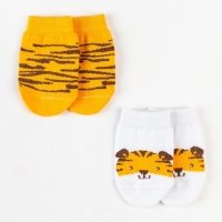 Набор носков Крошка Я &laquo;Тигрёнок&raquo;, 2 пары, 12-14