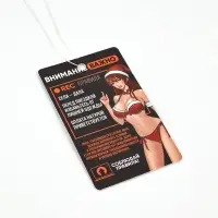 Ароматизатор бумажный &laquo;С НГ&raquo;, чёрный лед