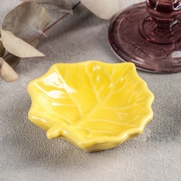 Соусник керамический &laquo;Лист&raquo;, 9&times;8 см