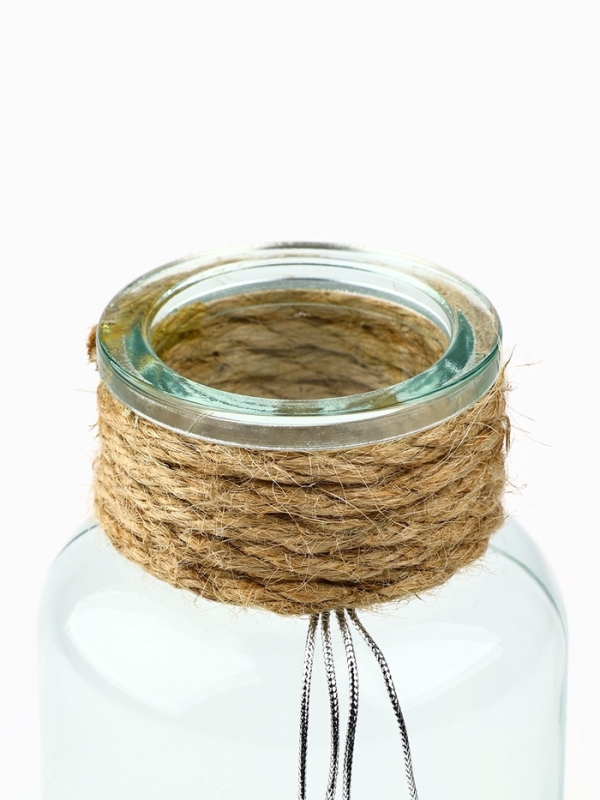 Ваза для цветов, прозрачная, 250 мл.