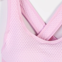 Топ женский спортивный ананас, цвет розовый, SL Russian Brand, р-р XL