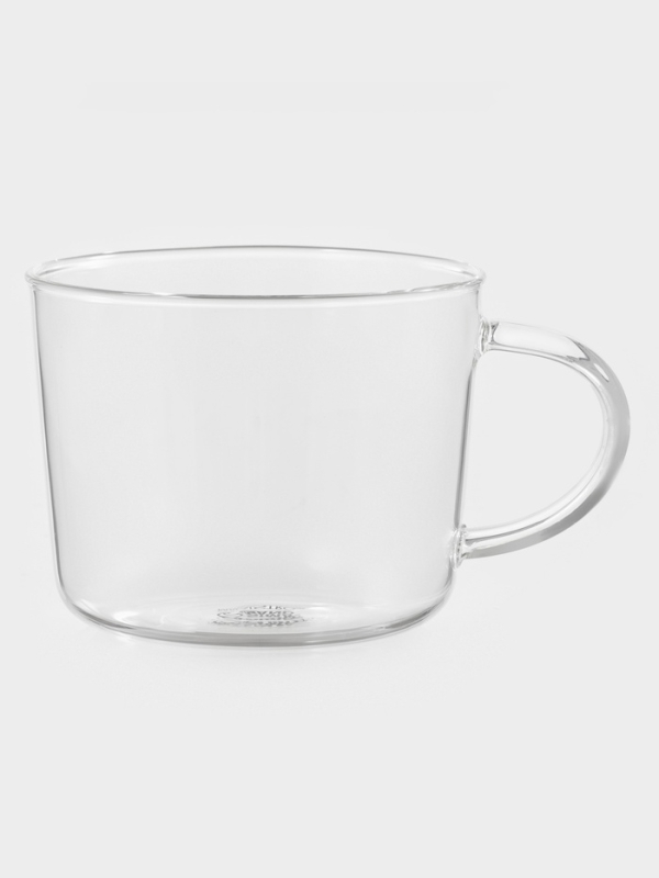 Кружка стеклянная "Кап", 450 мл,13х10х7,8см