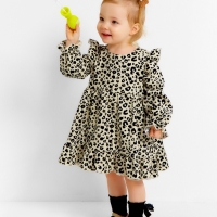 Платье Крошка Я "Лео", рост 74-80, бежевый