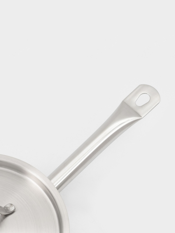 Ковш 1,8 л, d=18, h=6,5 см, с крышкой, толщина стенки 0,8 мм, индукция