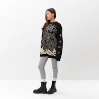 Джемпер женский MIST "Dragon", черный, onesize (44-48) Джемпер женский MIST "Dragon", черный, onesize (44-48)