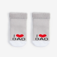 Набор носков для девочки махровые Крошка Я "Love", 2 пары, размер 12-14 см Набор носков для девочки махровые Крошка Я "Love", 2 пары, размер 12-14 см