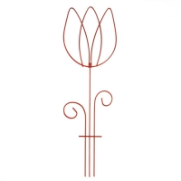 Шпалера, 45×15×0.3 см, металл, зелёная, «Тюльпан», цвет МИКС Шпалера, 45×15×0.3 см, металл, зелёная, «Тюльпан», цвет МИКС