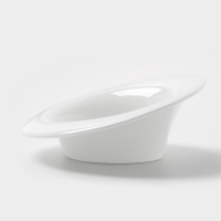 Тарелка Hanna Kn&ouml;vell, 20.3&times;17.8 см, фарфор, белая