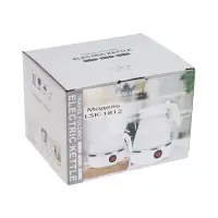 Чайник электрический LSK-1812, пластик, 0.6 л, 600 Вт, складной, белый