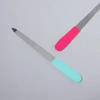 Пилка металлическая для ногтей, 15 см, МИКС