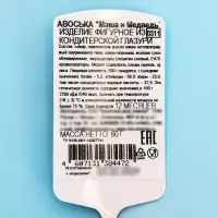 Шоколадные медали &laquo;Золотая авоська: Маша и Медведь&raquo;, 6 г