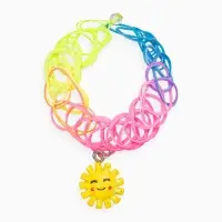 Браслет детский набор 3 шт. "Выбражулька" единорог, силиконовый, разноцветный