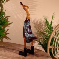 Сувенир "Утка расписная" дерево 45 см Сувенир "Утка расписная" дерево 45 см