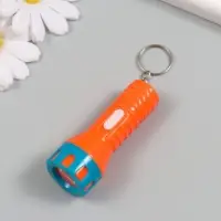 Фонарик свет на кольце "Яркость" JF-919 LR44x3 шт МИКС 3,7х5,2х1,5 см