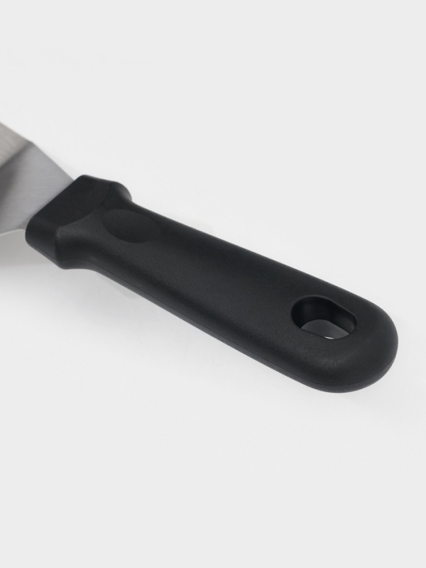 Лопатка перфорированная, ручка пластик 37х7,2 см