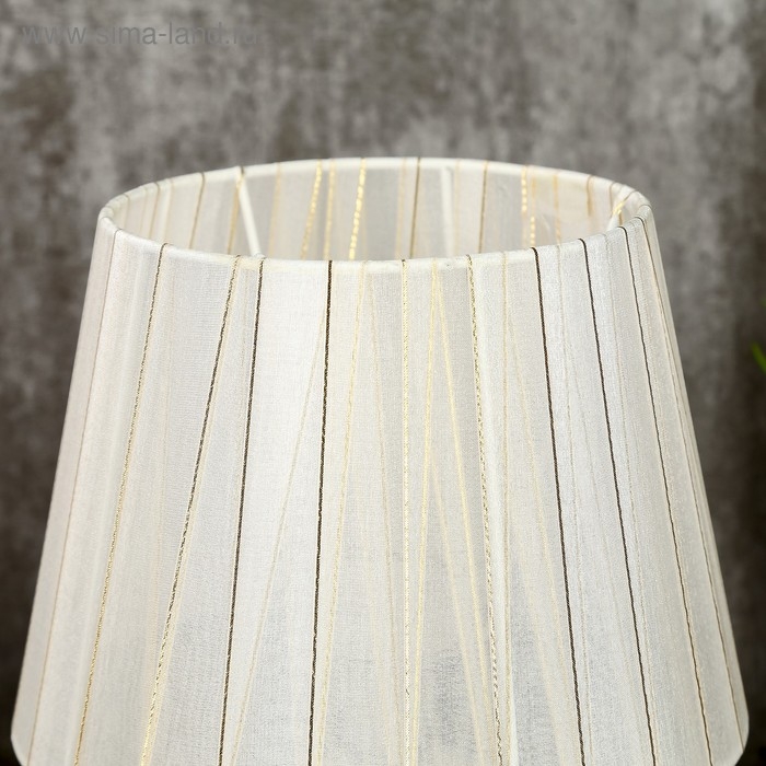 Лампа настольная "Золотое цветение" 1хЕ14 40Вт 20х20х32 см RISALUX